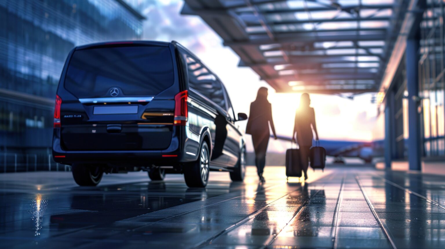 Airport Transfers and Efficient Solutions