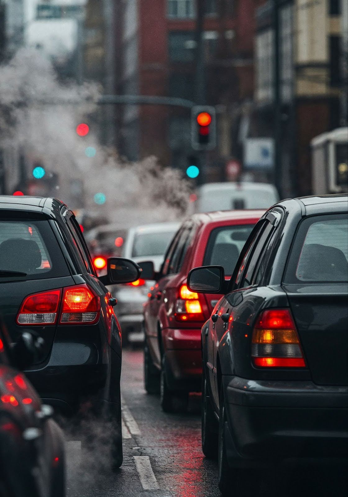Traffic in Hyderabad