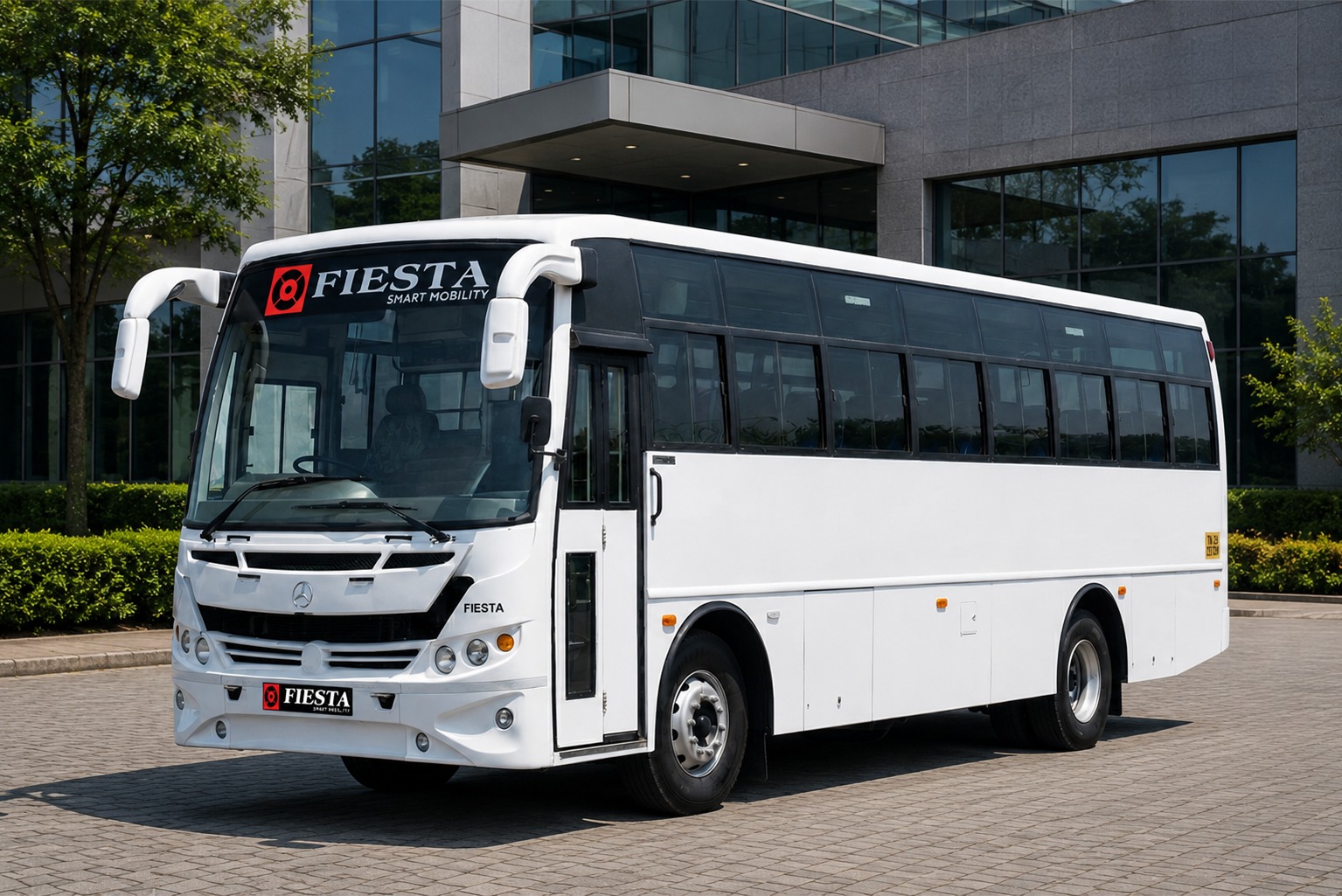 Corporate shuttle bus solutions