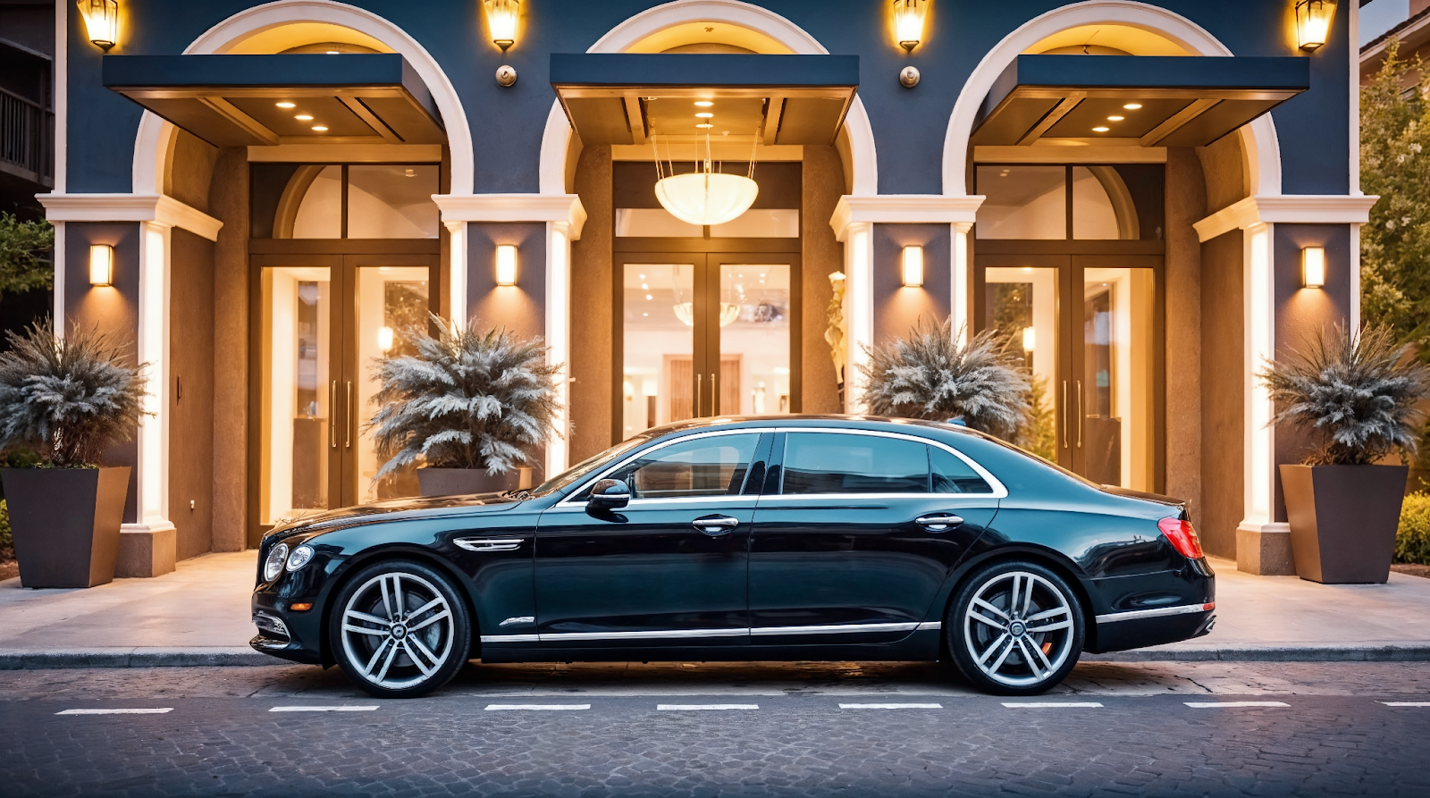Mid-size luxury / Business-class sedan