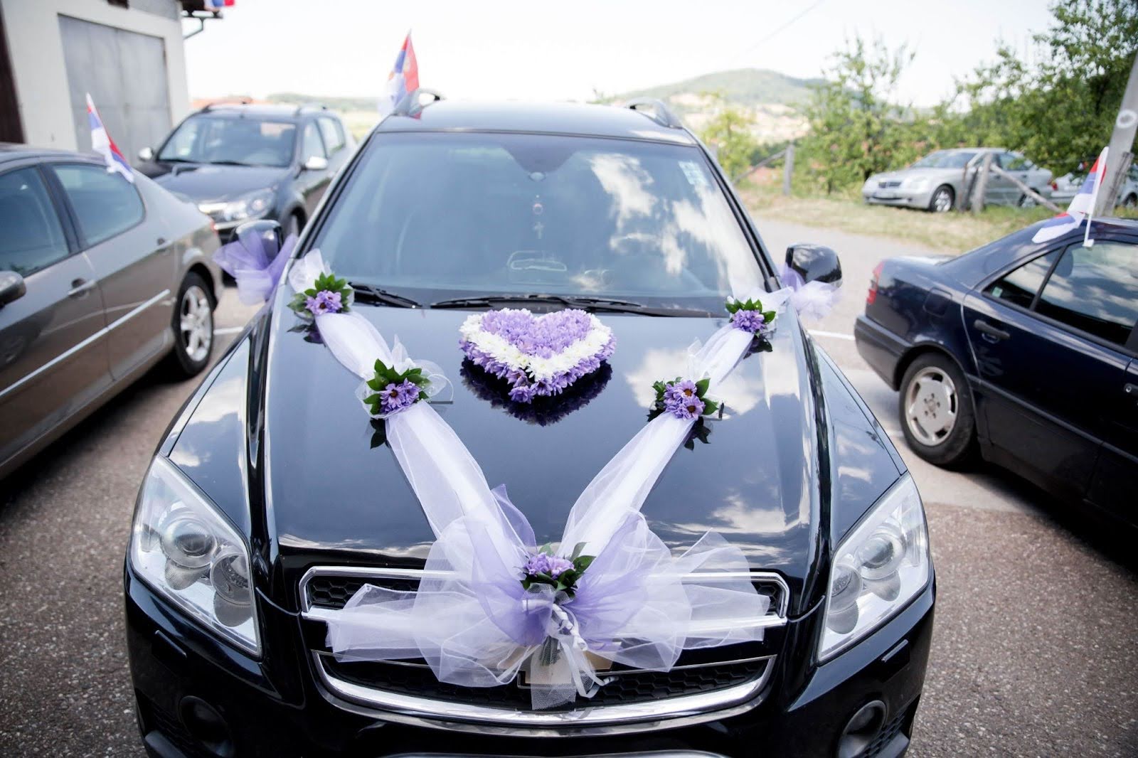Wedding Car Decoration Support